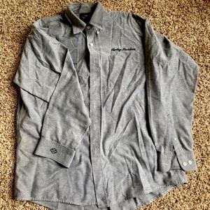 Harley Black Chambray